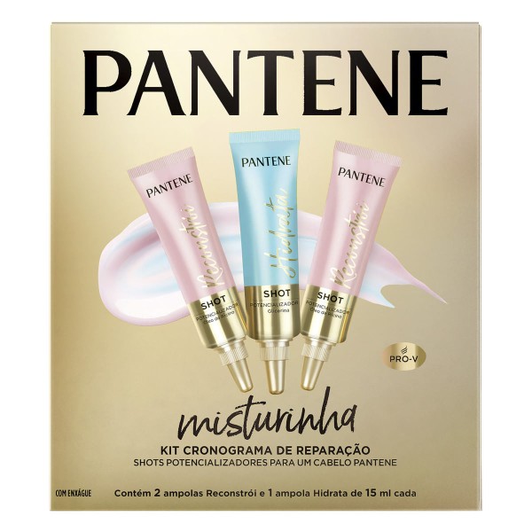 Encontraproduto.com.br - Ampola Tratamento Pantene 3x15ml Misturinha