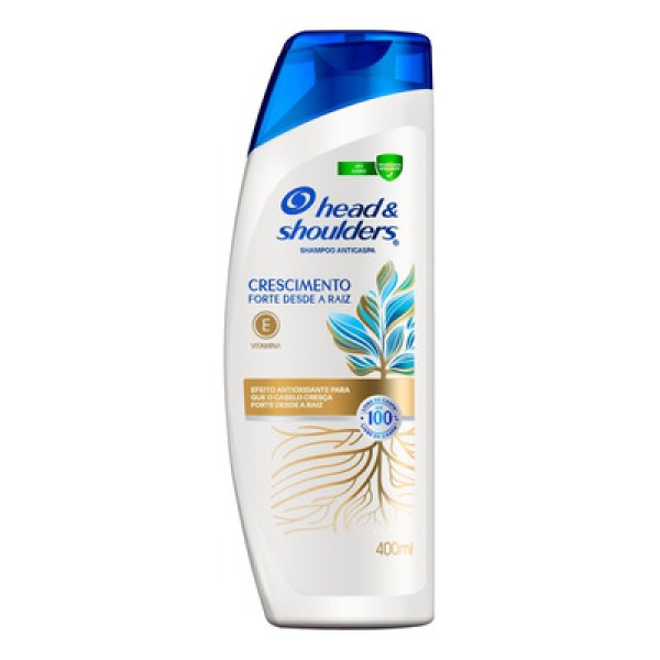 Encontraproduto.com.br - Shampoo Anticaspa Head & Shoulders Crescimento Frasco 400ml