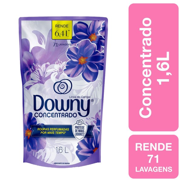 Encontraproduto.com.br - Amaciante Concentrado Downy Lírios do Campo 1,6l