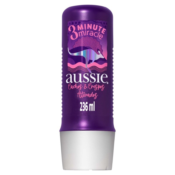 Encontraproduto.com.br - Creme de Tratamento Aussie 3 Minutos Milagrosos Cachos e Crespos 236ml