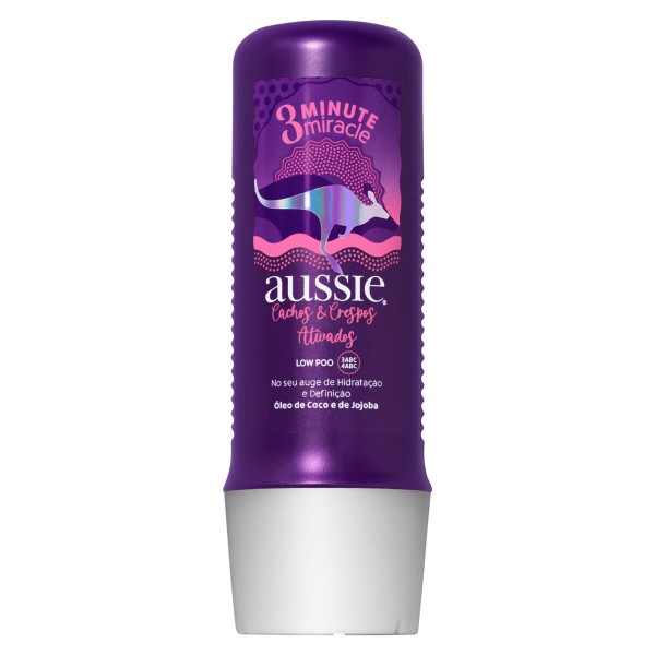 Encontraproduto.com.br - Creme de Tratamento Aussie 3 Minutos Milagrosos Cachos e Crespos 236ml