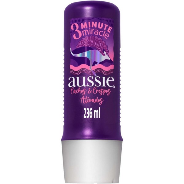 Encontraproduto.com.br - Creme de Tratamento Aussie 3 Minutos Milagrosos Cachos e Crespos 236ml