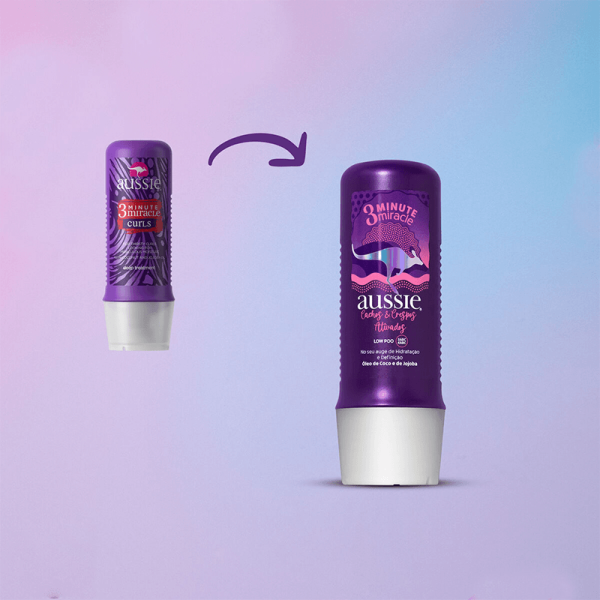 Encontraproduto.com.br - Creme de Tratamento Aussie 3 Minutos Milagrosos Cachos e Crespos 236ml