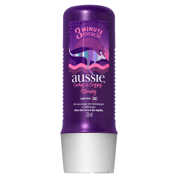 Encontraproduto.com.br - Creme de Tratamento Aussie 3 Minutos Milagrosos Cachos e Crespos 236ml