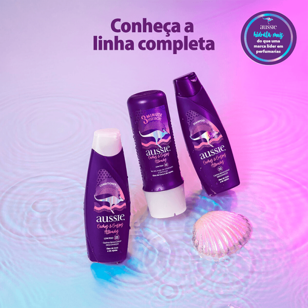 Encontraproduto.com.br - Creme de Tratamento Aussie 3 Minutos Milagrosos Cachos e Crespos 236ml