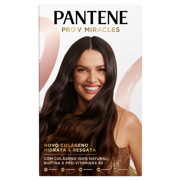 Encontraproduto.com.br - Kit Shampoo 300ml + Condicionador 150ml Colágeno Pantene