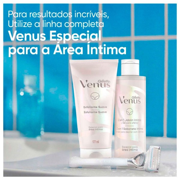 Encontraproduto.com.br - Esfoliante Gillette Vênus Suave Especial para Íntima 177ml