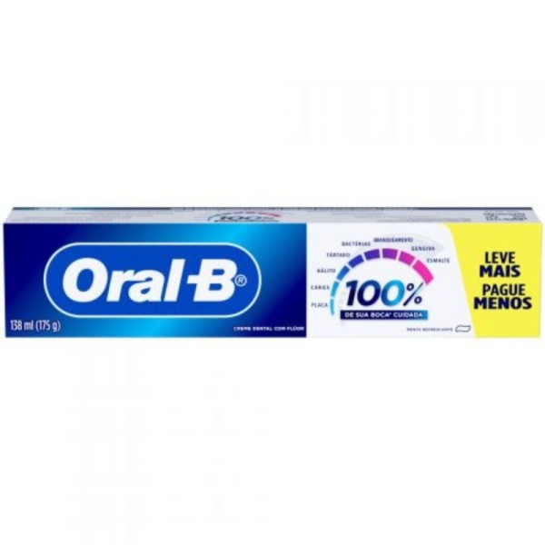 Encontraproduto.com.br - PASTA DE DENTE ORAL-B MENTA REFRESCANTE 175G
