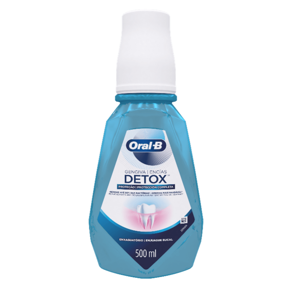 Encontraproduto.com.br - Enxaguante Oral B Bucal 500ml Gengiva Detox