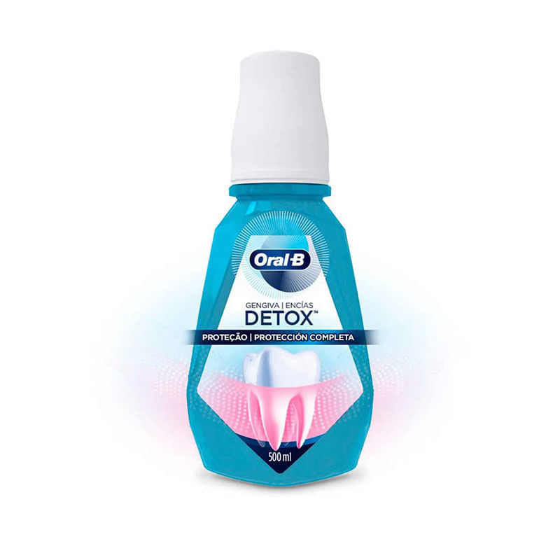 Encontraproduto.com.br - Enxaguante Oral B Bucal 500ml Gengiva Detox