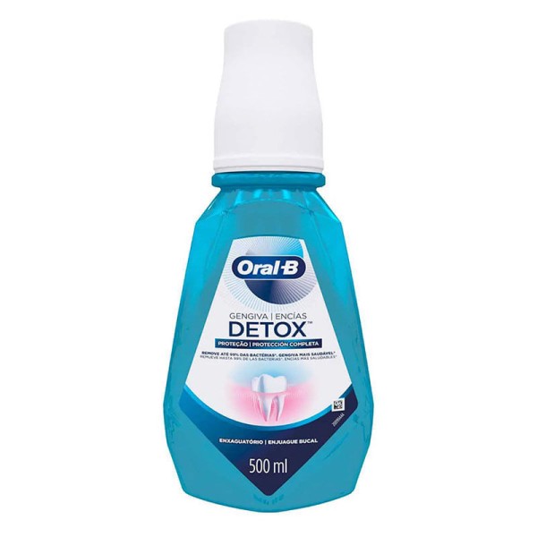 Encontraproduto.com.br - Enxaguante Oral B Bucal 500ml Gengiva Detox