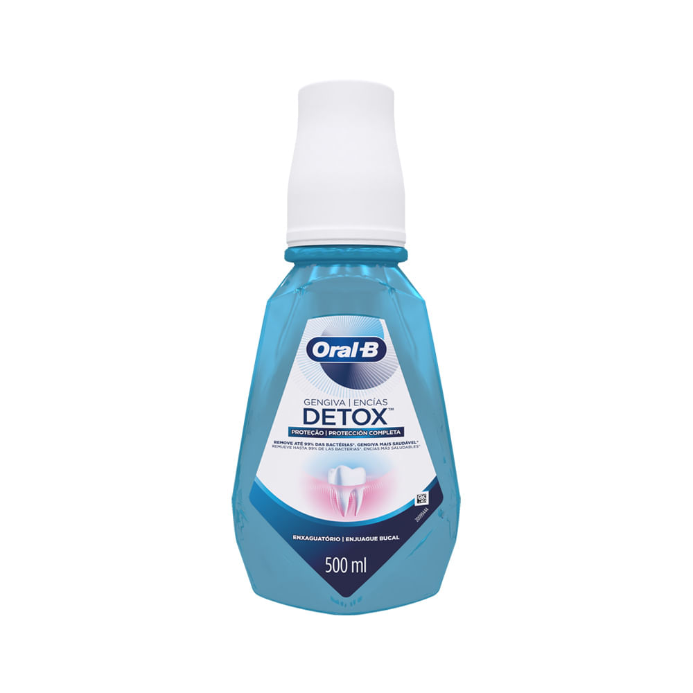 Encontraproduto.com.br - Enxaguante Oral B Bucal 500ml Gengiva Detox