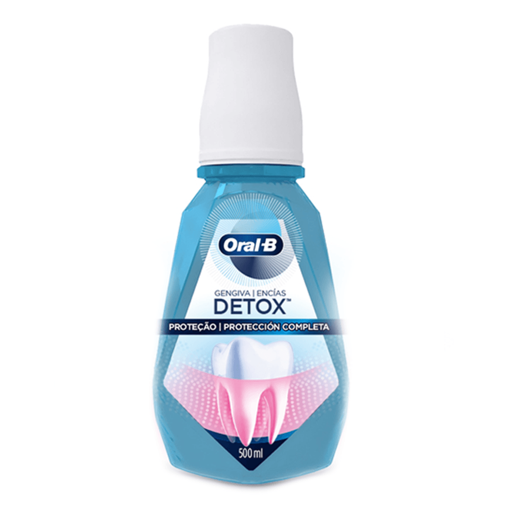Encontraproduto.com.br - Enxaguante Oral B Bucal 500ml Gengiva Detox