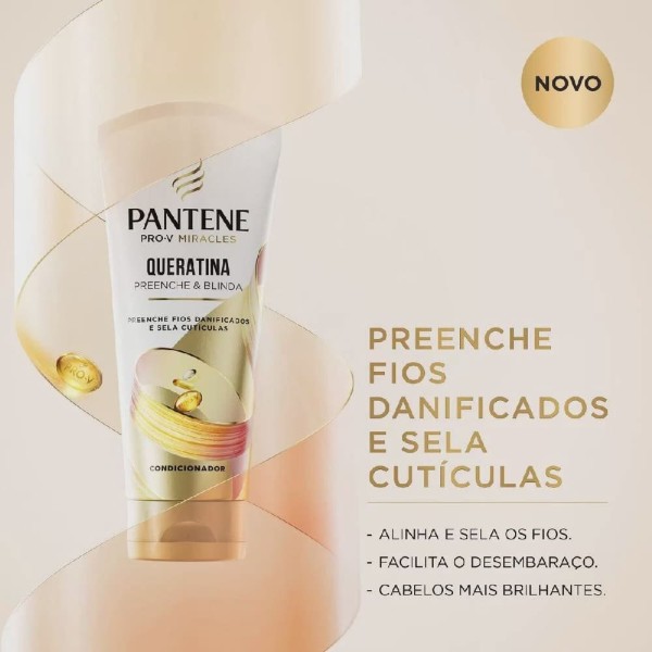 Encontraproduto.com.br - Condicionador Queratina Pantene - 150ml