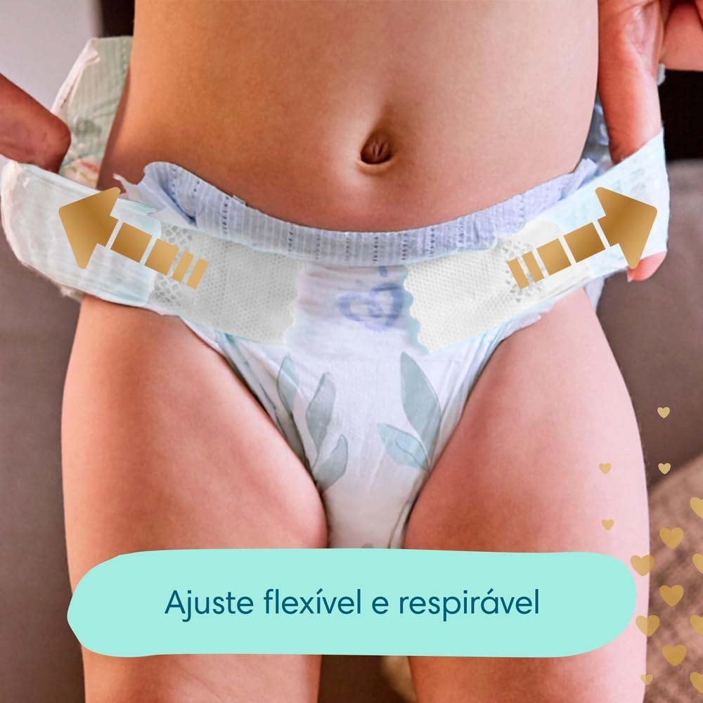 Encontraproduto.com.br - Fralda Descartável Infantil Pampers Premium Care Xxxg + De 19kg Pacote 52 Unidades