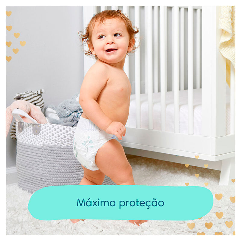 Encontraproduto.com.br - Fralda Descartável Infantil Pampers Premium Care Xxxg + De 19kg Pacote 52 Unidades