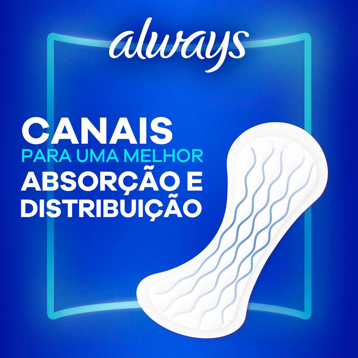 Encontraproduto.com.br - Protetor Diário sem Abas Respirável Always - 120 unidades
