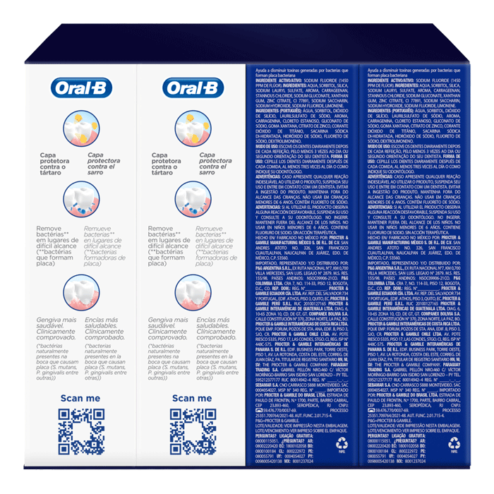Encontraproduto.com.br - Kit Pasta de Dente Oral-B Gengiva Detox 4 Unidades de 102g