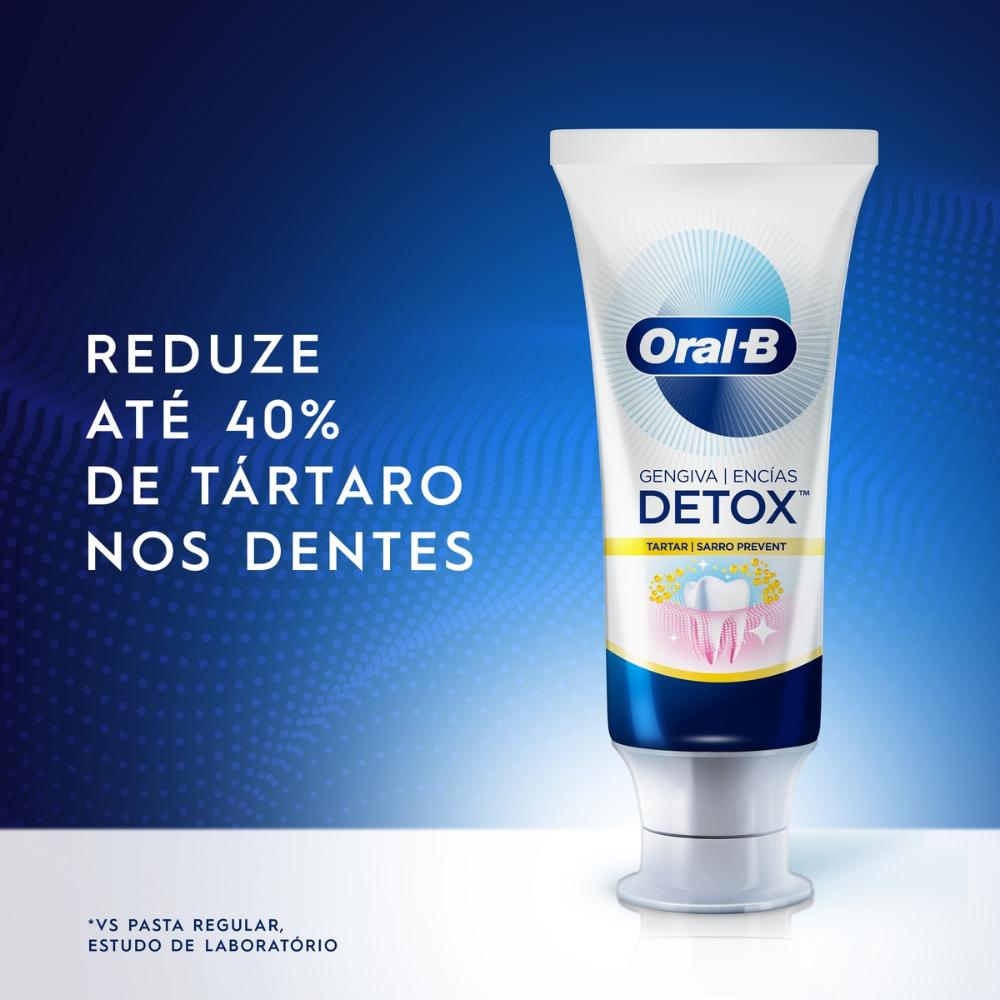 Encontraproduto.com.br - Kit Pasta de Dente Oral-B Gengiva Detox 4 Unidades de 102g