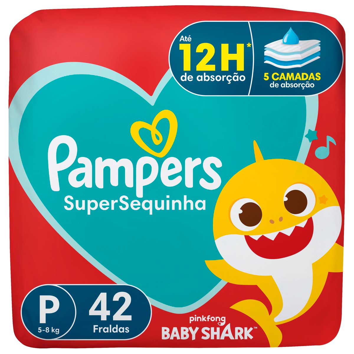 Encontraproduto.com.br - Fralda Pampers Supersec Mega P 42 Unidades