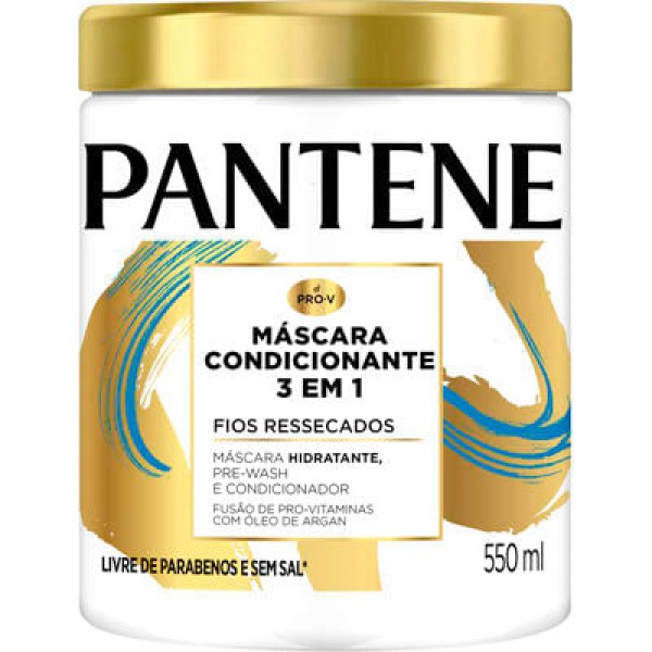 Encontraproduto.com.br - MÁSCARA CABELO PANTENE 3 EM 1 - 550ML - CONDICIONANTE