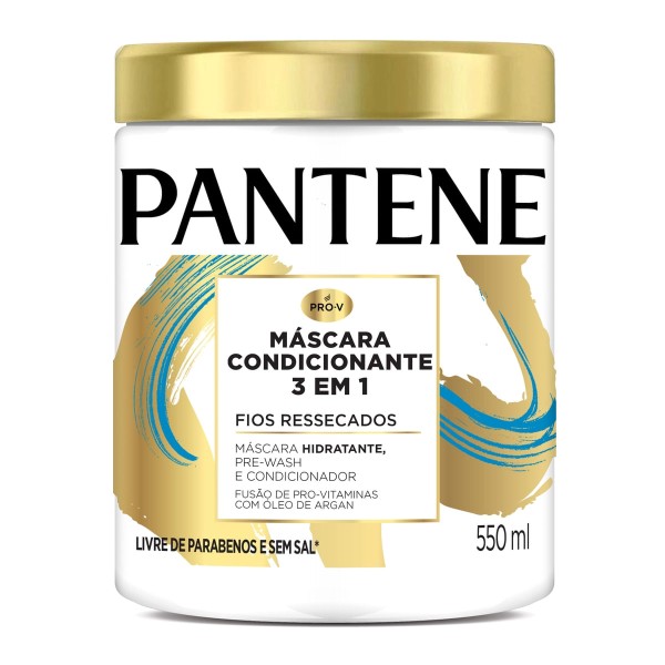 Encontraproduto.com.br - MÁSCARA CABELO PANTENE 3 EM 1 - 550ML - CONDICIONANTE