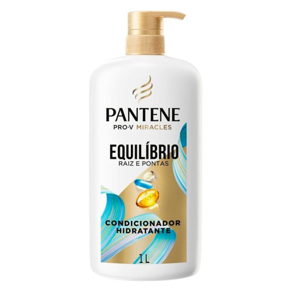 Encontraproduto.com.br - Pantene PRO-V Miracles Condicionador Equilíbrio Limpa e Hidrata 1L