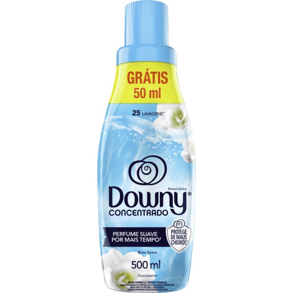 Encontraproduto.com.br - Amaciante Roupas Downy Concentrado Brisa Suave Grátis 50ml 500ml