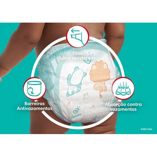 Fralda Pampers Supersec Mega XG 32 Unidades