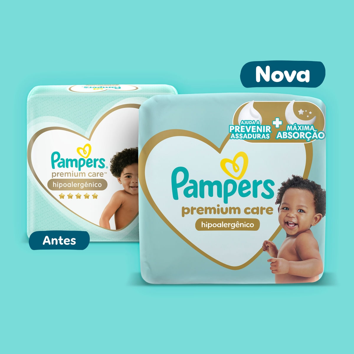 Encontraproduto.com.br - Fralda Pampers Premium Care XXXG 72 Unidades