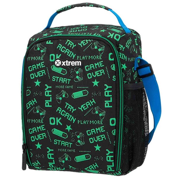 Encontraproduto.com.br - Conjunto Mochila Samsonite 3 Peças Dino Preto 147414-A148