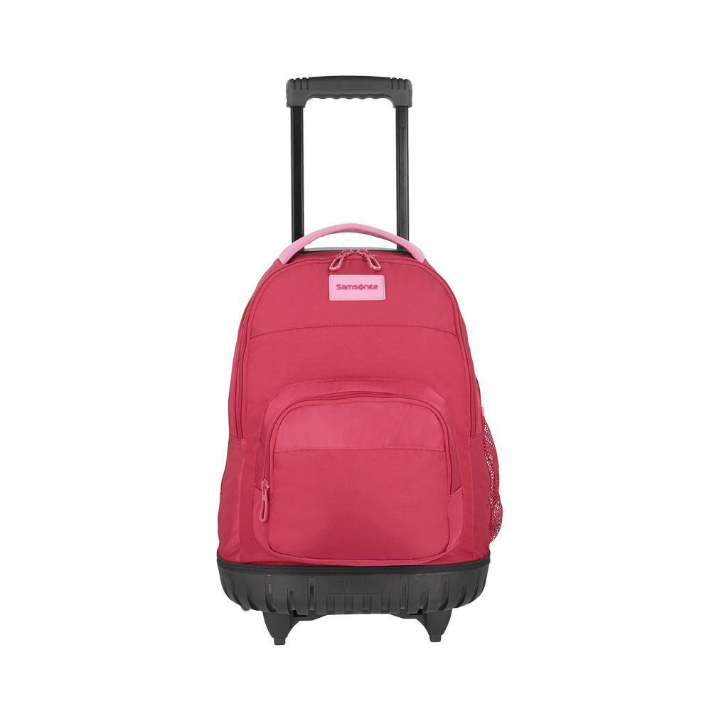 Encontraproduto.com.br - Mochila Com Rodinhas Executiva Samsonite Em Poliester Wheeled Acceleration Java Fúcsia - Rosa, U