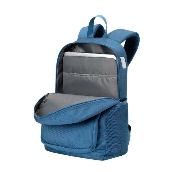 Encontraproduto.com.br - Mochila De Costas Para Notebook Azul Samsonite