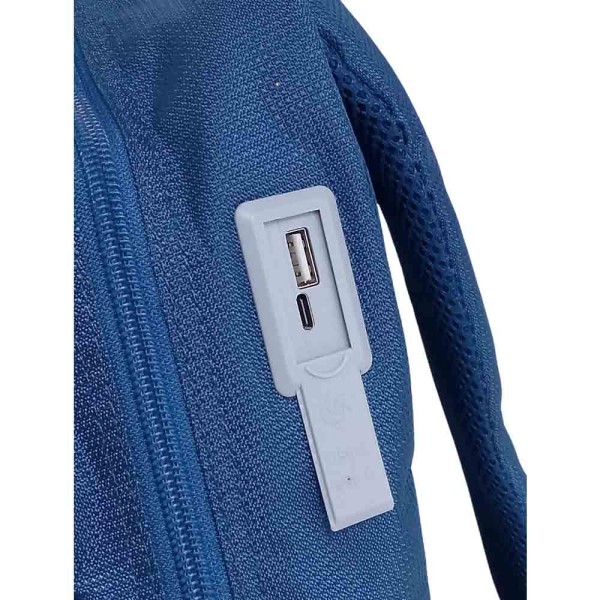 Encontraproduto.com.br - Mochila De Costas Para Notebook Azul Samsonite