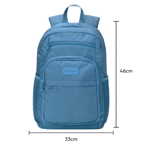 Encontraproduto.com.br - Mochila De Costas Para Notebook Azul Samsonite