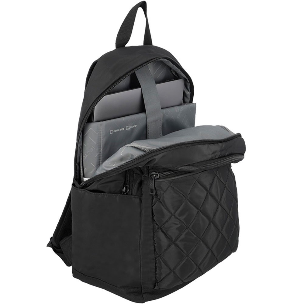 Encontraproduto.com.br - Mochila Samsonite Linx 4XT Softside Backpack Preto 15104910411U