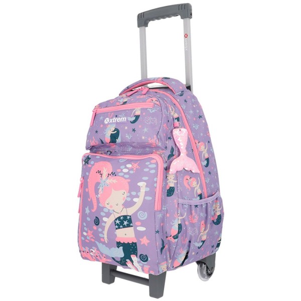 Encontraproduto.com.br - Mochila Samsonite New Run Com Rodinha Lilás 151068A4161U