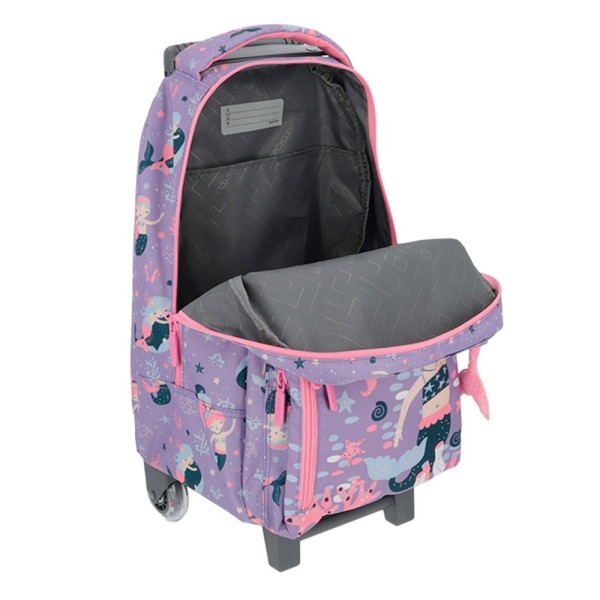 Encontraproduto.com.br - Mochila Samsonite New Run Com Rodinha Lilás 151068A4161U