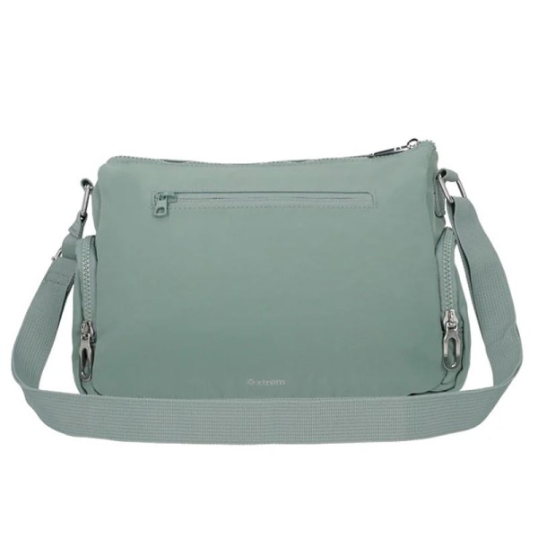 Encontraproduto.com.br - Bolsa Transversal Lucca 3XT Verde - Xtrem