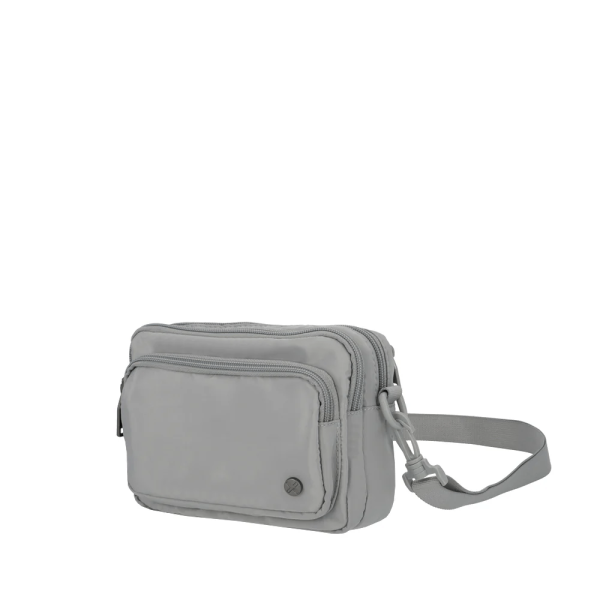 Encontraproduto.com.br - Bolsa Transversal Weekend 3XT Cinza - Xtrem