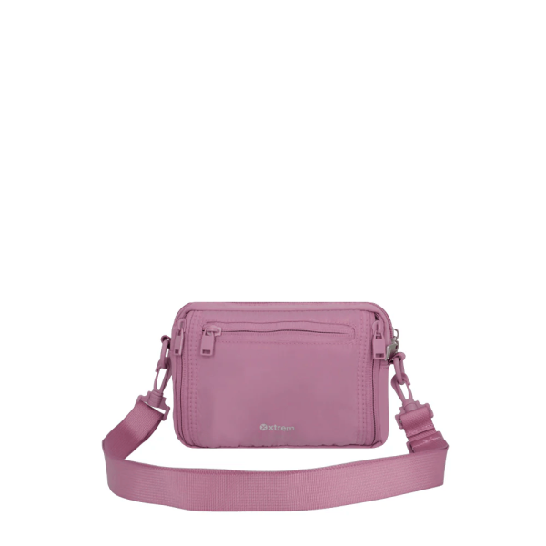 Encontraproduto.com.br - Bolsa Transversal Weekend 3XT Lilás - Xtrem