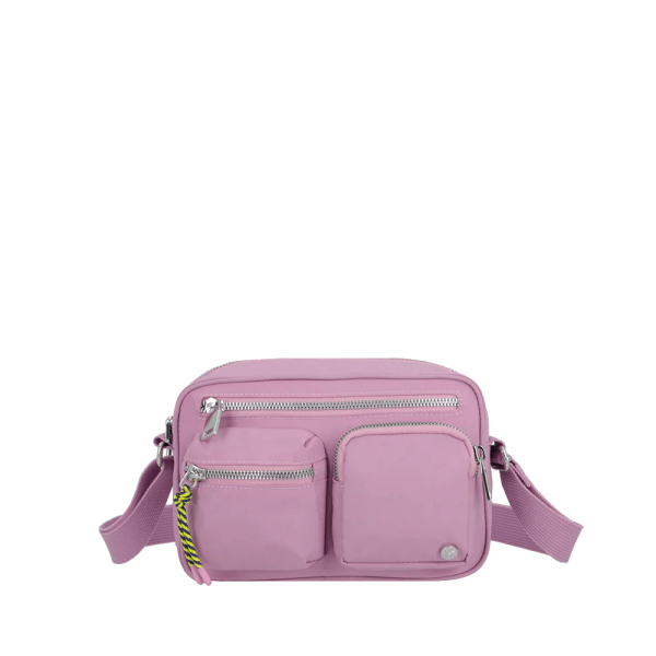 Encontraproduto.com.br - Bolsa Transversal Hazel 3XT Lilás - Xtrem