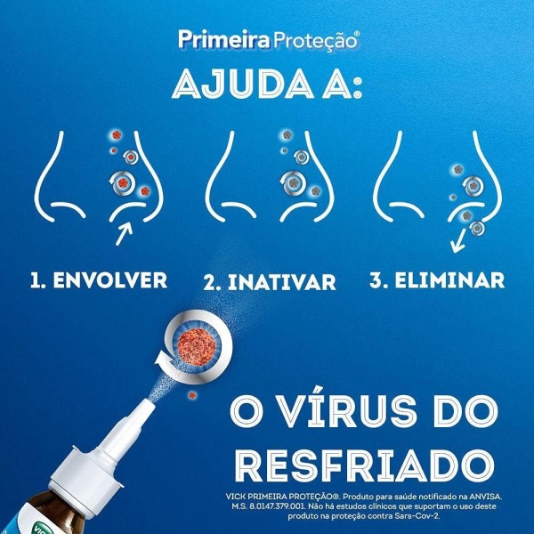Encontraproduto.com.br - Vick Primeira proteção frasco com 15ml
