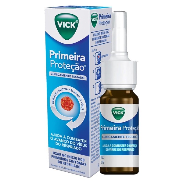 Encontraproduto.com.br - Vick Primeira proteção frasco com 15ml