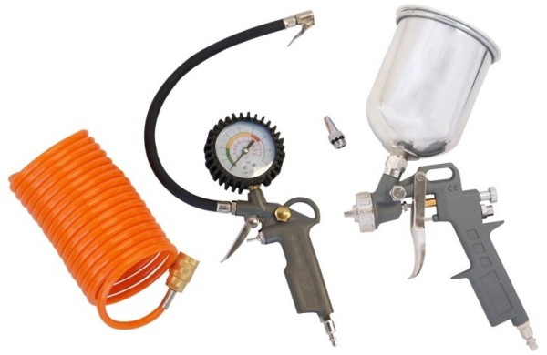 Acessórios Para Compressor de Ar Bico de Ar e Pistola de Pintura Funciona em Motomil Lynus Garthen