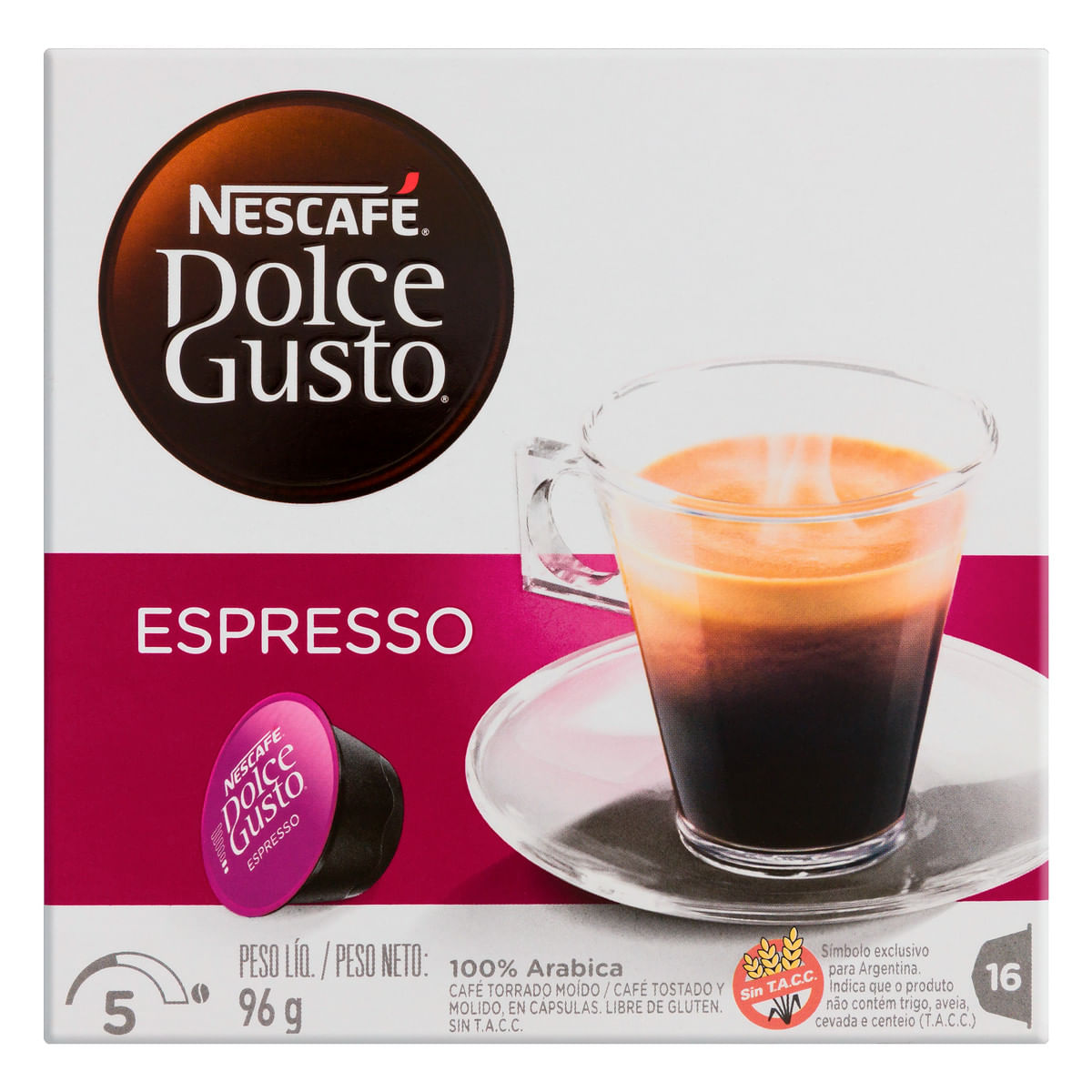 Encontraproduto.com.br - Café Expresso Nescafé Espresso 16 Cápsulas