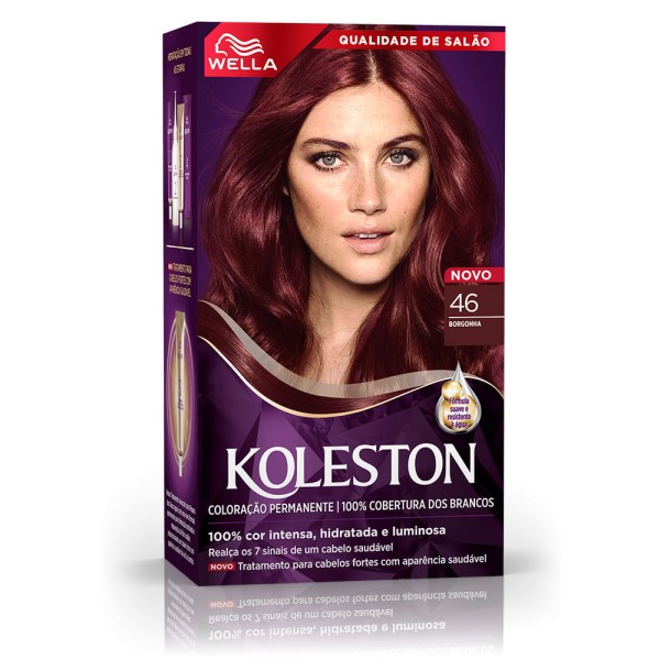Tintura Koleston Wella 46 Borgonha