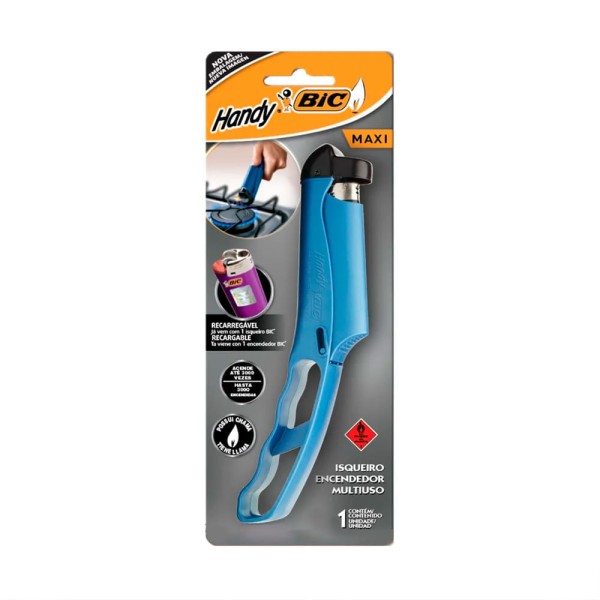 Encontraproduto.com.br - Acendedor Encendedor Multiuso BIC Handy Maxi Contém 1 Unidade