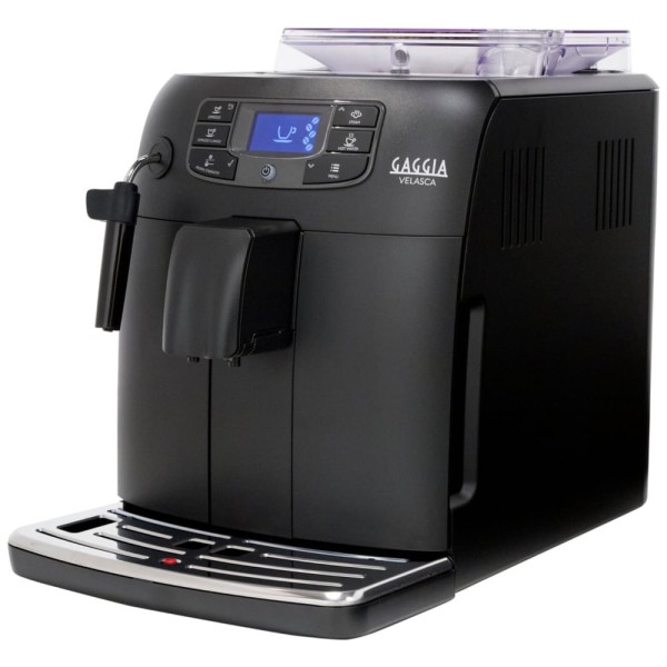 Encontraproduto.com.br - Máquina de Café Expresso 1,5L com 10 Opções de Finura e 5 Opções de Intensidade de Infusão, 220V 1400W, Gaggia Velasca Prestige, Prata