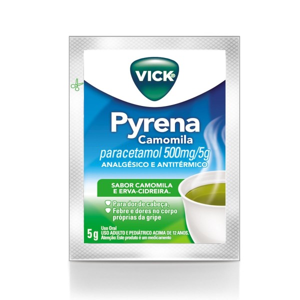 Encontraproduto.com.br - Vick Pyrena Camomila e Erva Cidreira  1 envelope